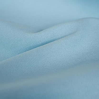 100% Cotton Canvas Fabric, 10oz Heavy for Bags & Upholstery - Sky Blue