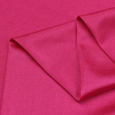 Stretch Knit Lining Fabric, Soft Underskirt Cloth for Skirts & Dresses - Rose Red