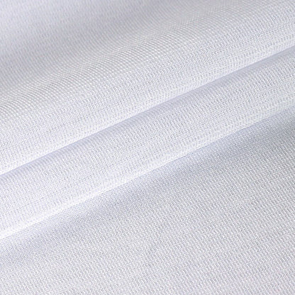 Stretch Knit Lining Fabric, Soft Underskirt Cloth for Skirts & Dresses - White
