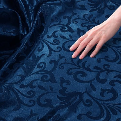 Damask Jacquard Satin Fabric - Dress & Craft by the Yard
