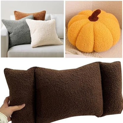 Solid Curly Teddy Fleece Sherpa Fabric - Craft & Apparel by the Yard
