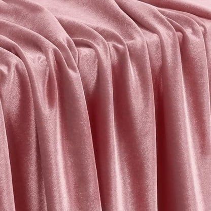 Stretch Velvet Fabric - Soft Dress & Costumes by the Yard - Dusty Rose