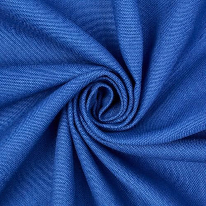 Cotton Duck Canvas Fabric by the Yard - Heavy Duty 10 Oz - Royal Blue