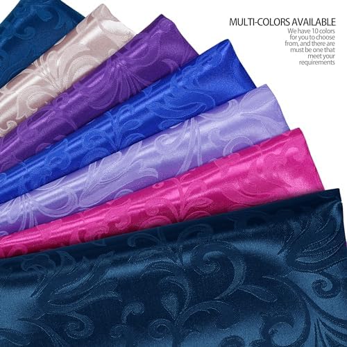 Damask Jacquard Satin Fabric - Dress & Craft by the Yard