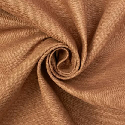 Cotton Duck Canvas Fabric by the Yard - Heavy Duty 10 Oz - Nutmeg
