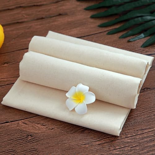 Cotton Muslin Fabric By The Yard | 1 Color, Medium Weight, 63" Wide for Quilting & Backdrops
