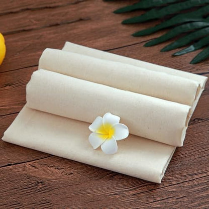 Cotton Muslin Fabric By The Yard | 1 Color, Medium Weight, 63" Wide for Quilting & Backdrops