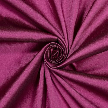Taffeta Lining Fabric by the Yard - 100% Polyester, 80 GSM - Magenta