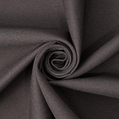 Cotton Duck Canvas Fabric by the Yard - Heavy Duty 10 Oz - Charcoal