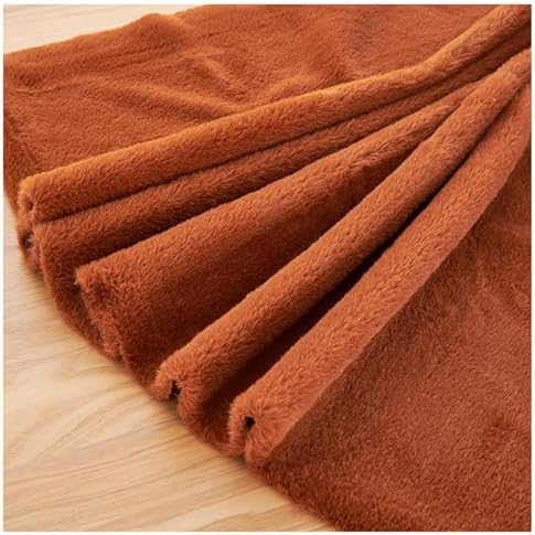 Faux Fur Square Fabric, Shaggy Craft Fur for Costumes & Decor - Caramel