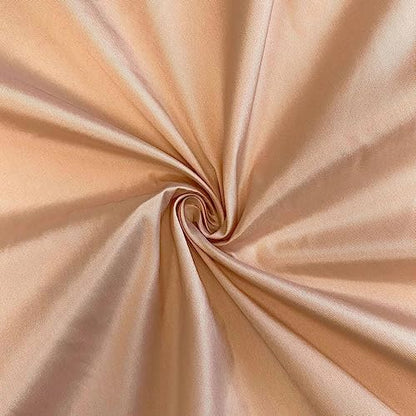 Taffeta Lining Fabric by the Yard - 100% Polyester, 80 GSM - Nude