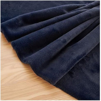 Faux Fur Square Fabric, Shaggy Craft Fur for Costumes & Decor - Blue 2