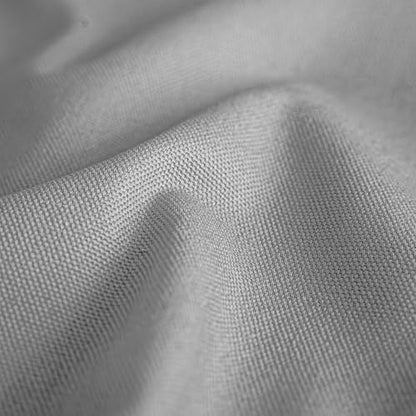 100% Cotton Canvas Fabric, 10oz Heavy for Bags & Upholstery - Light Grey
