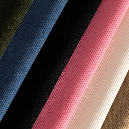 Cotton Corduroy Fabric, Olive Green for Upholstery & Apparel