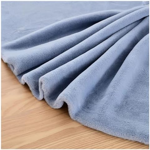Faux Fur Square Fabric, Shaggy Craft Fur for Costumes & Decor - Blue 3