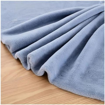 Faux Fur Square Fabric, Shaggy Craft Fur for Costumes & Decor - Blue 3