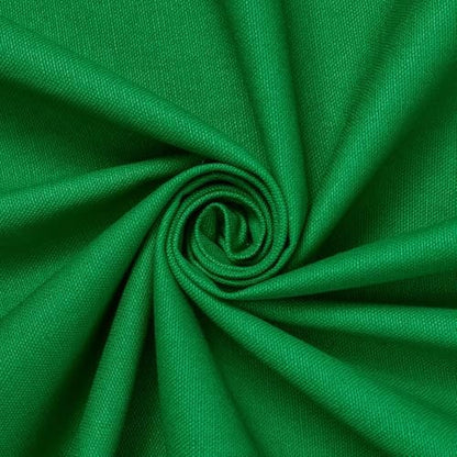 Cotton Duck Canvas Fabric by the Yard - Heavy Duty 10 Oz - Kelly Green