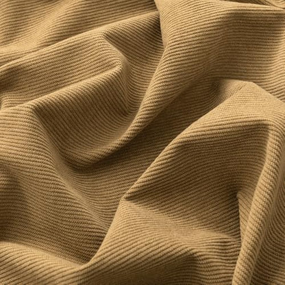 Cotton Corduroy Fabric, Olive Green for Upholstery & Apparel - Khaki