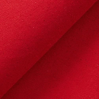 Cotton Duck Canvas Fabric by the Yard - Heavy Duty 10 Oz - Red