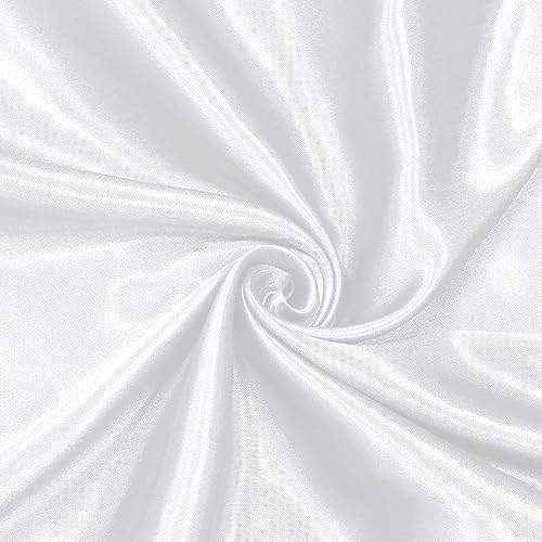 Satin Fabric, 100% Polyester Charmeuse Cloth