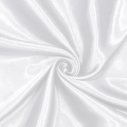 Satin Fabric, 100% Polyester Charmeuse Cloth