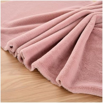 Faux Fur Square Fabric, Shaggy Craft Fur for Costumes & Decor - Pink 2
