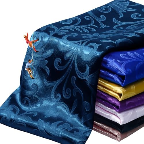 Damask Jacquard Satin Fabric - Dress & Craft by the Yard