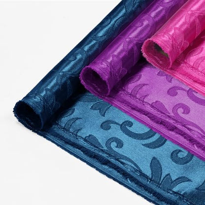 Damask Jacquard Satin Fabric - Dress & Craft by the Yard