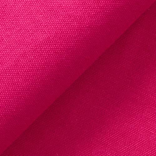 Cotton Duck Canvas Fabric by the Yard - Heavy Duty 10 Oz - Fuchsia