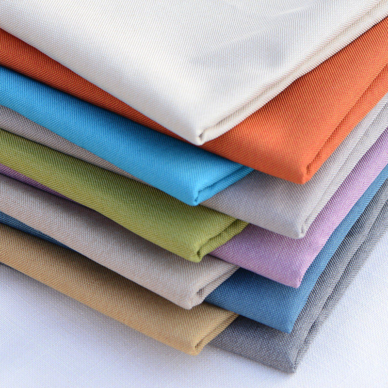 Faux Linen Upholstery Fabric by the Yard - Thick Sofa & Decor