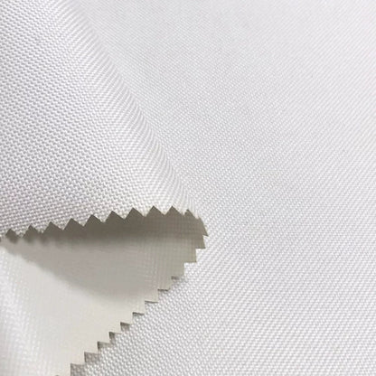 600D Oxford Fabric, Waterproof PVC Coated for Tents & Bags - White