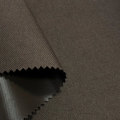 600D Oxford Fabric, Waterproof PVC Coated for Tents & Bags - Coffee