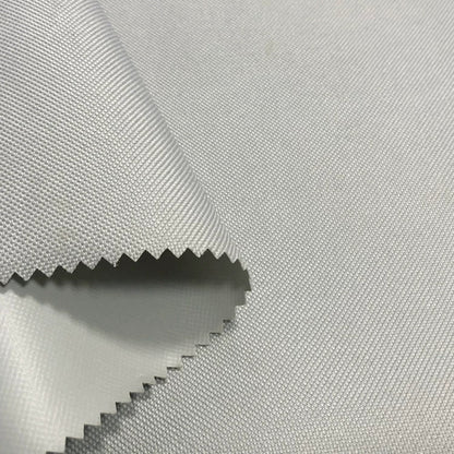 600D Oxford Fabric, Waterproof PVC Coated for Tents & Bags - Light Grey
