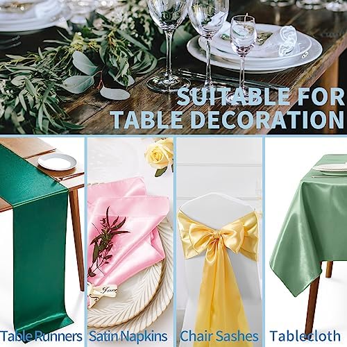 Satin Fabric, 100% Polyester Charmeuse Cloth