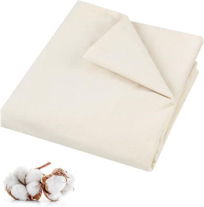 100% Cotton Muslin Fabric, Unbleached for Sewing & Crafts