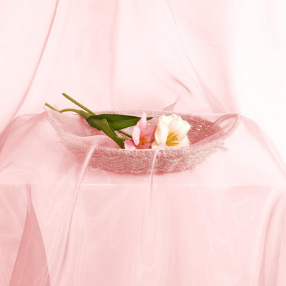Shiny Organza Fabric - Glitter Shimmer Material for Dresses & Party Decorations by the Yard