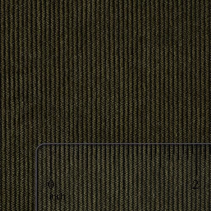 Cotton Corduroy Fabric, Olive Green for Upholstery & Apparel