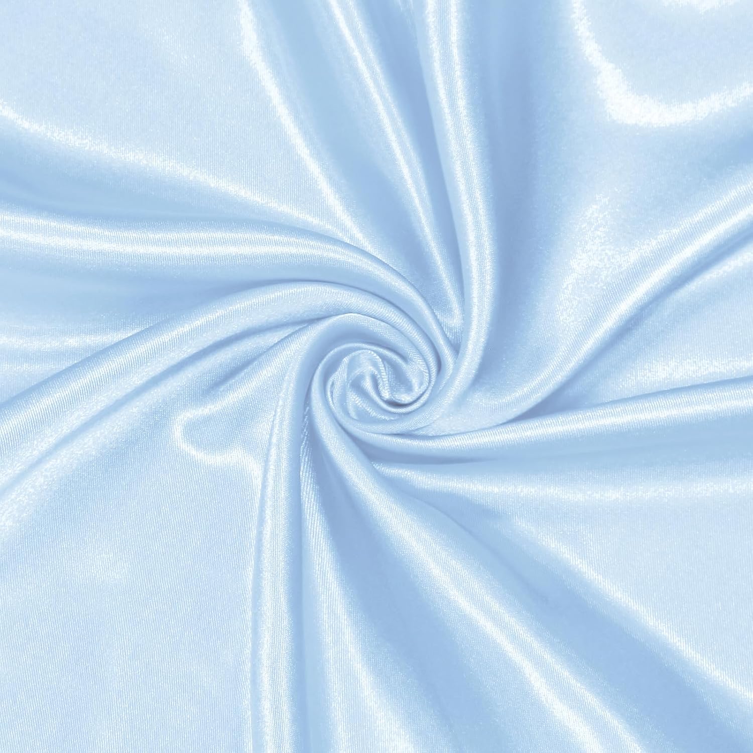 Satin Fabric, 100% Polyester Charmeuse Cloth