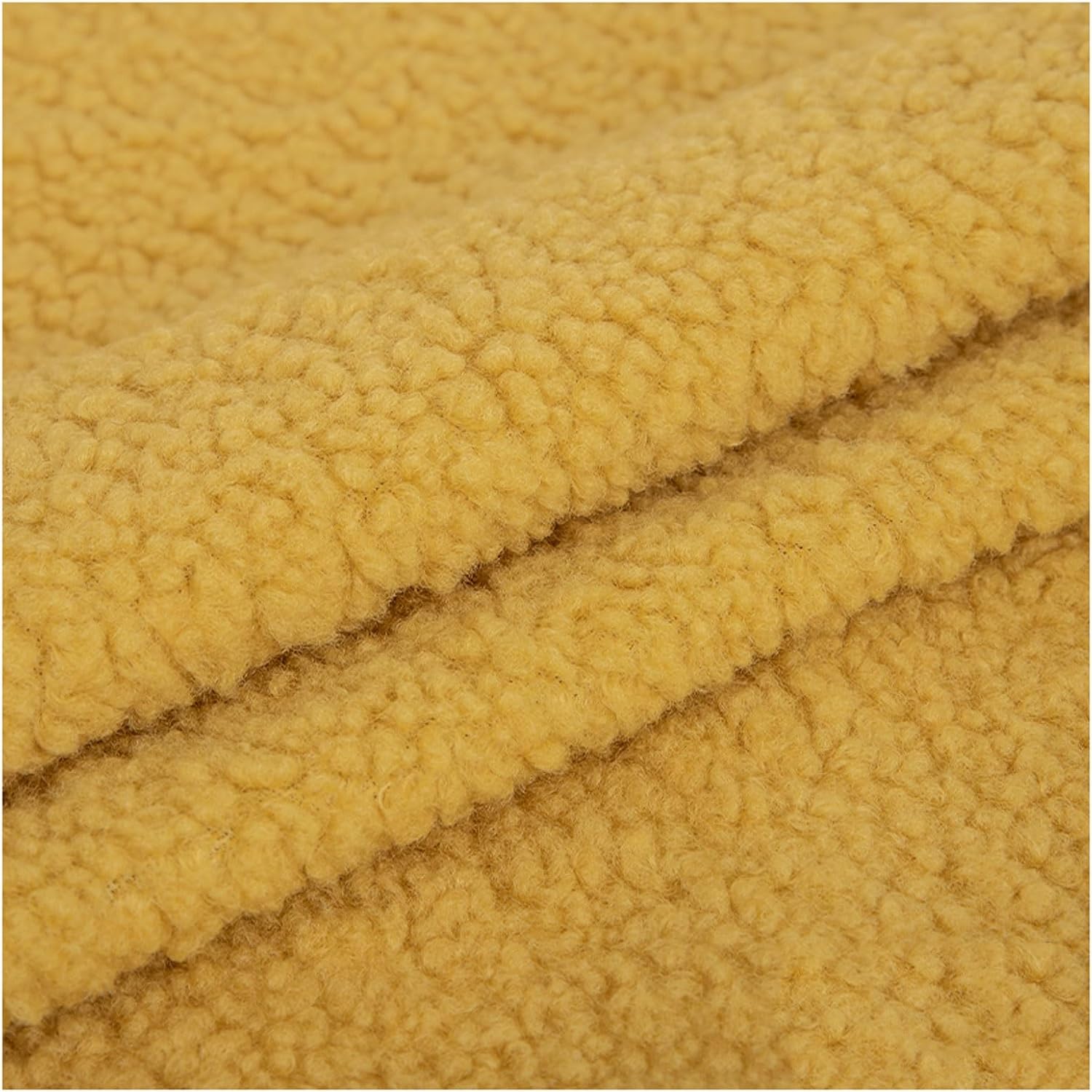 Shaggy Craft Fur Sherpa Fleece Fabric, Plush Cloth for Toys & Throws