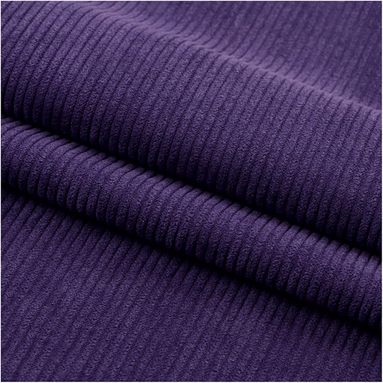 Stretch Corduroy Fabric, 50x155cm Solid Wale Cloth for Apparel & Bags