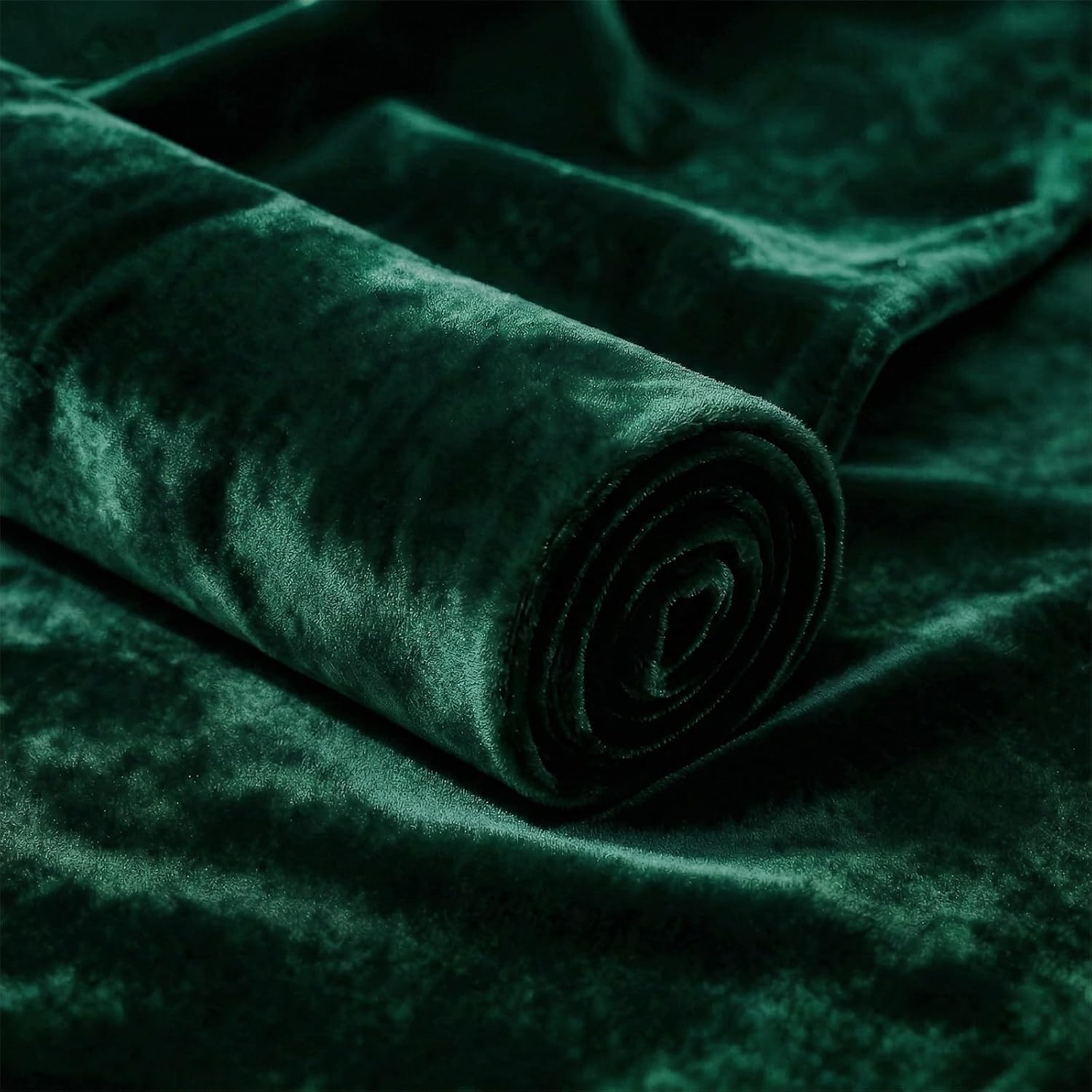 Stretch Velvet Fabric, Q&J Solid Plush Cloth