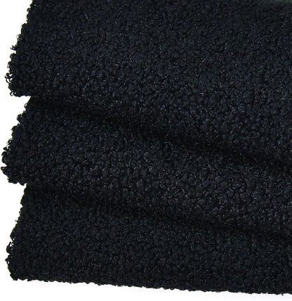 Solid Curly Teddy Fleece Sherpa Fabric - Craft & Apparel by the Yard