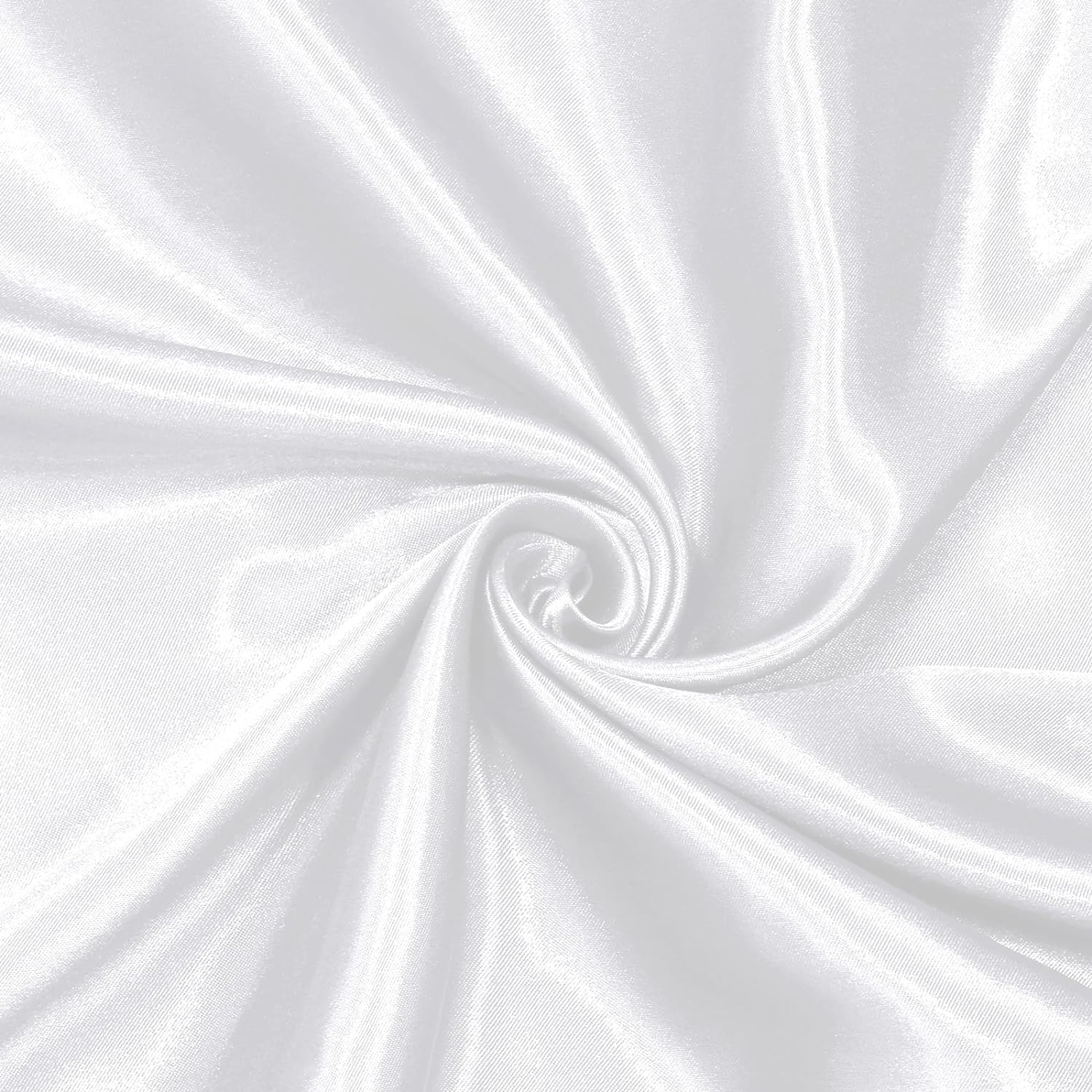 Satin Fabric, 100% Polyester Charmeuse Cloth