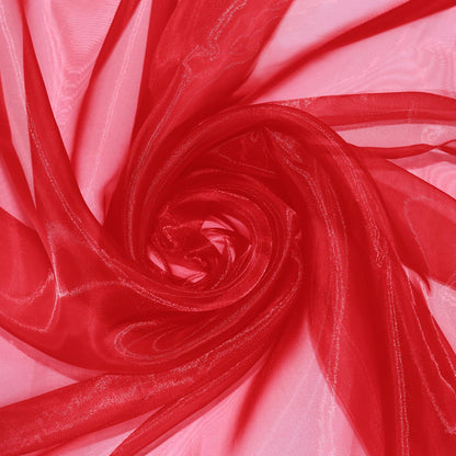 Shiny Organza Fabric - Glitter Shimmer Material for Dresses & Party Decorations by the Yard