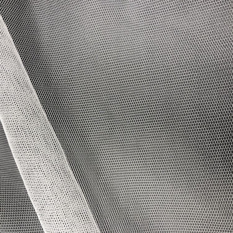 Hexagonal Power Mesh Fabric by the Yard - Nylon Net for Apparel