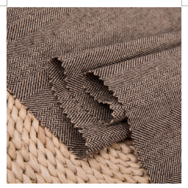 Herringbone Tweed Fabric, 8 Colors for Jackets, Pants & Suits