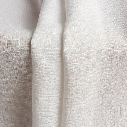Polyester Linen-Look Slub Fabric, Woven Cloth for Bags & Curtains