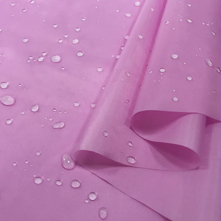Waterproof Fabric, 150cm Polyester for Umbrellas, Tents & Curtains - Pink