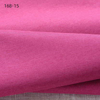 Faux Linen Upholstery Fabric by the Yard - Thick Sofa & Decor - 168-15 Rose Red