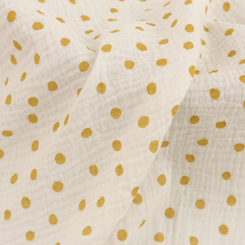 Cotton Double Gauze Fabric, Cat & Heart Prints (6)